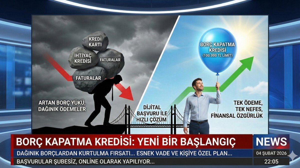 Borç Kapatma Kredisi Nedir, Kimler Yararlanabilir? 100 Bin TL’ye Kadar Yeni Finansal Destek